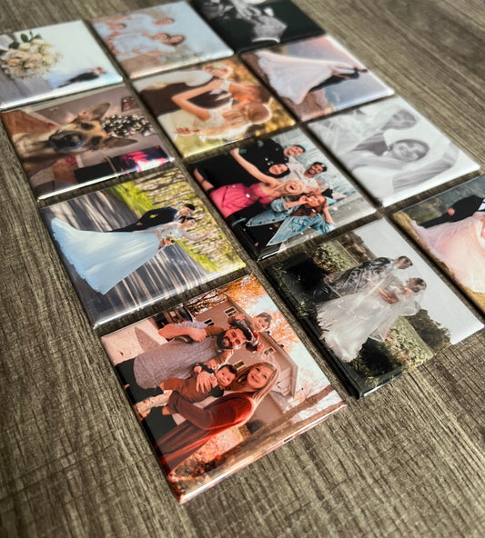 2"x2" Custom Photo Magnets